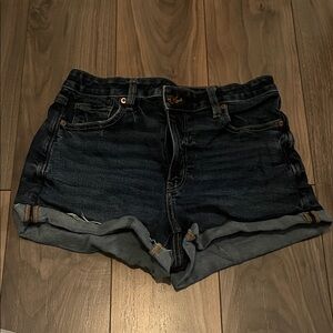 American Eagle Outfitters Dark Blue Jean Shorts